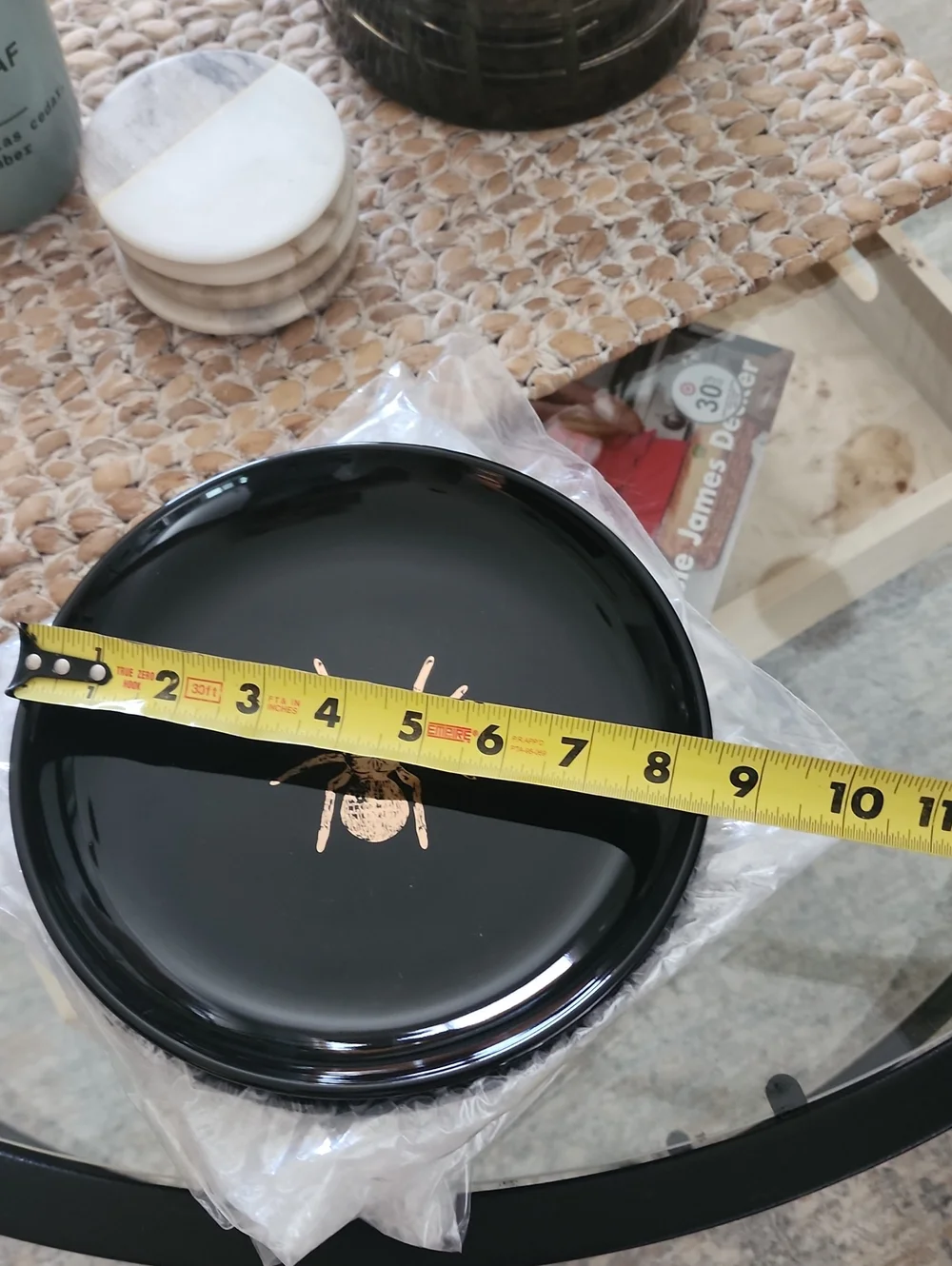 Set Of 4 Catherine Martin For Anthropologie Spider Plates